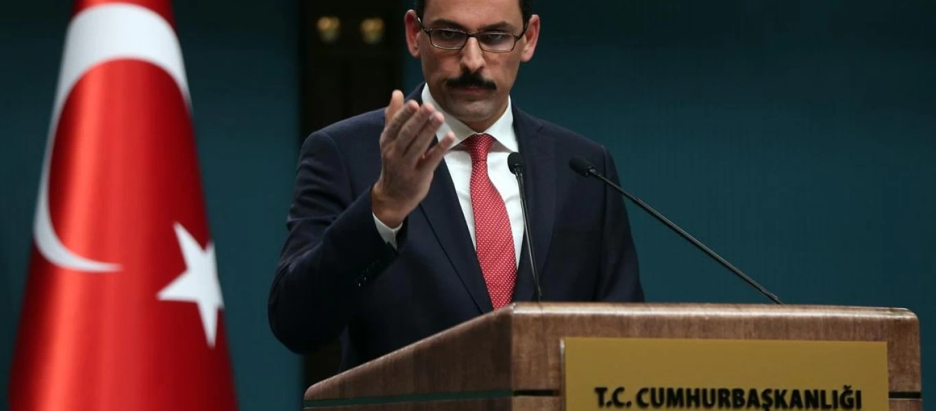 Ιμπραΐμ Καλίν: «Οι αμερικανικές κυρώσεις είναι ξεκάθαρα ζήτημα εσωτερικής πολιτικής»